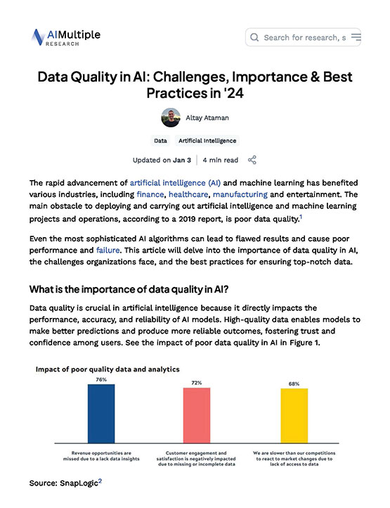 AIMultiple Research article